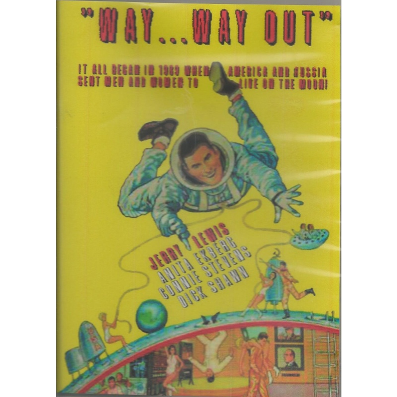 WAY WAY OUT - JERRY LEWIS ALL REGION DVD