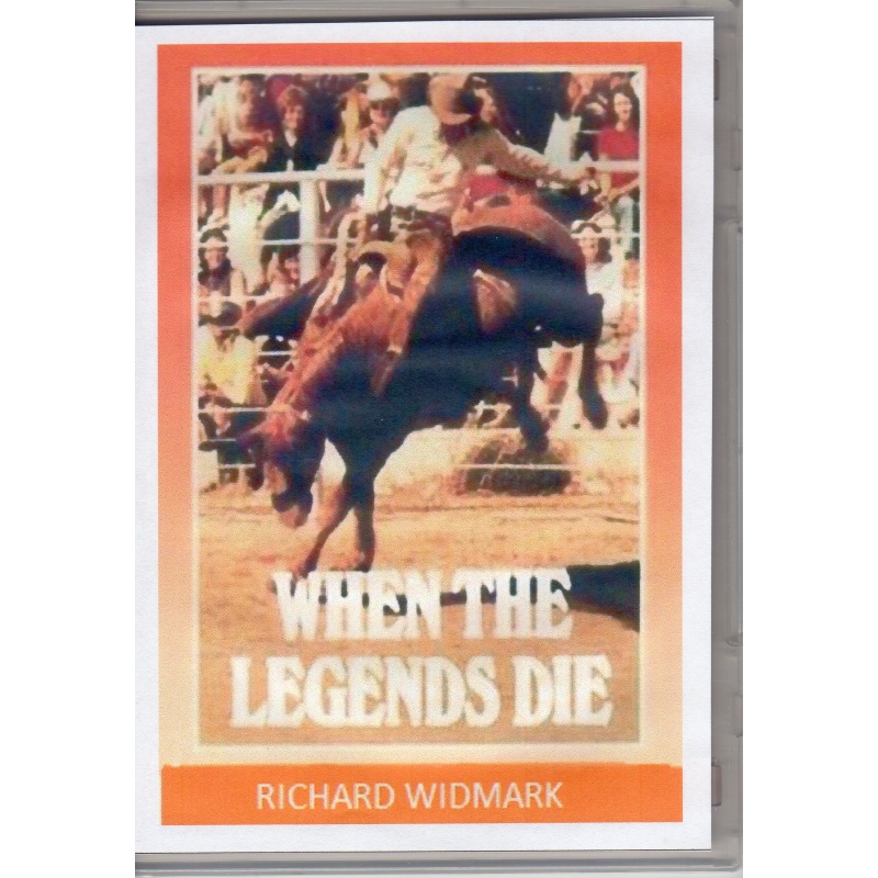 WHEN LEGENDS DIE - RICHARD WIDMARK ALL REGION DVD