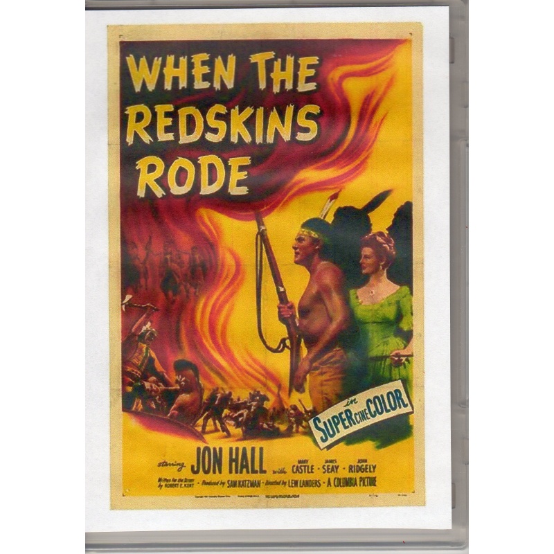 WHEN THE REDSKINS RODE - JON HALL ALL REGION DVD
