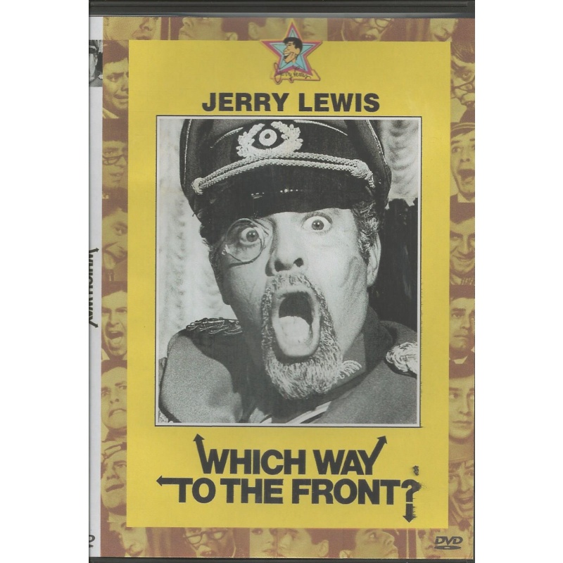 WHICH WAY TO THE FRONT - JERRY LEWIS   ALL REGION DVD