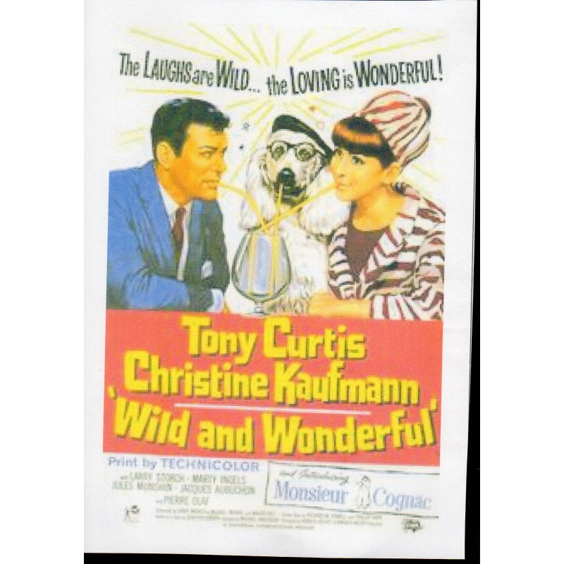WILD AND WONDERFUL - TONY CURTIS  ALL REGION DVD