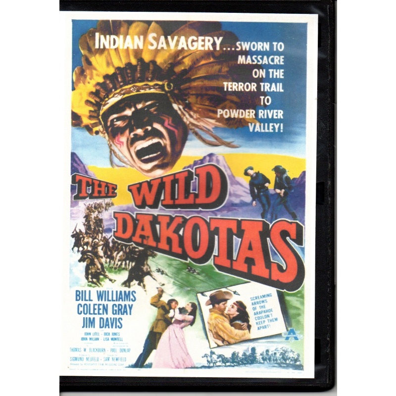 THE WILD DAKOTAS - BILL WILLIAMS ALL REGION DVD