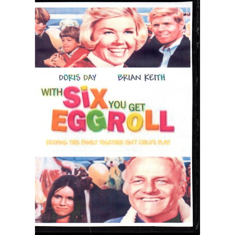 WITH SIX YOU GET EGGROLL - STARRING DORIS DAY AND BRIAN KEITH ALL REGION DVD