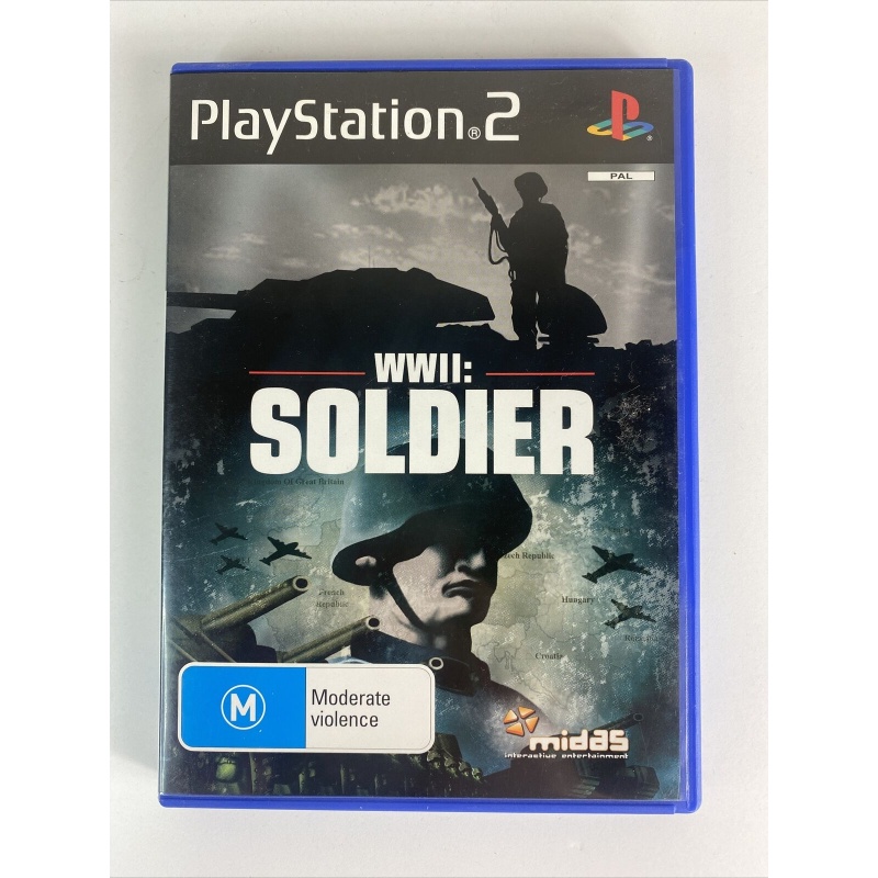 WWII Solder - Sony PS2 - Pre-Owned Without Manual