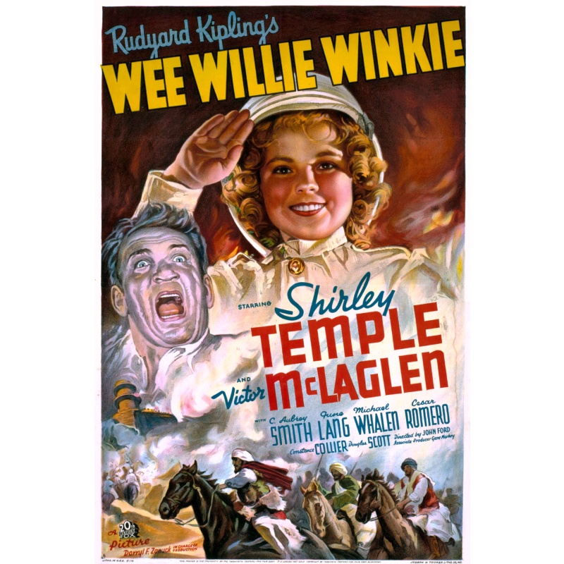 Wee Willie Winkie 1937 - Shirley Temple, Victor McLaglen, Cesar Romero, June Lang,