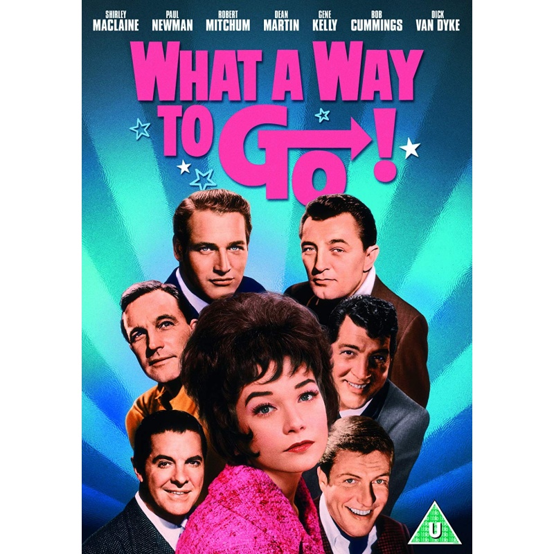 What a Way to Go! (1964)  Shirley MacLaine, Paul Newman, Robert Mitchum
