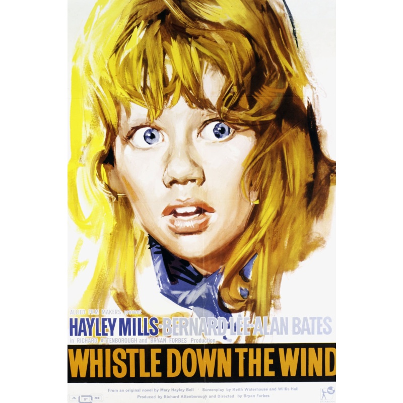 Whistle Down the Wind 1961 Alan Bates, Hayley Mills, Bernard Lee, Norman Bird, Diane Clare.