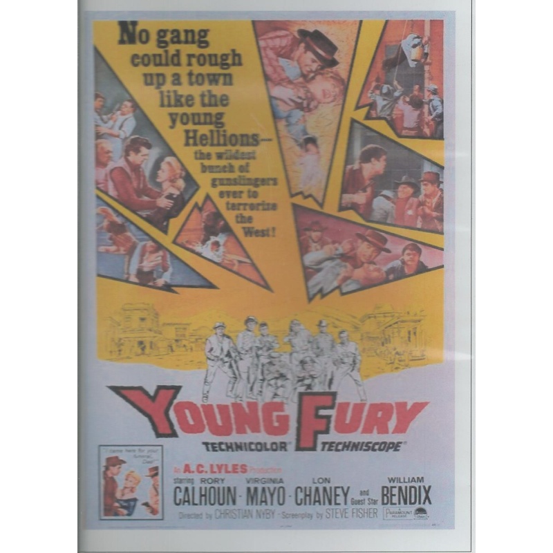 YOUNG FURY - STARRING RORY CALHOUN & VIRGINIA MAYO ALL REGION DVD