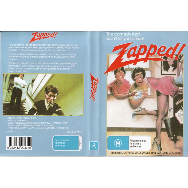 ZAPPED AGAIN DVD