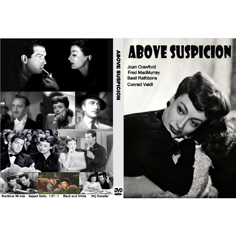 ABOVE SUSPICION (1943) Joan Crawford Fred MacMurray