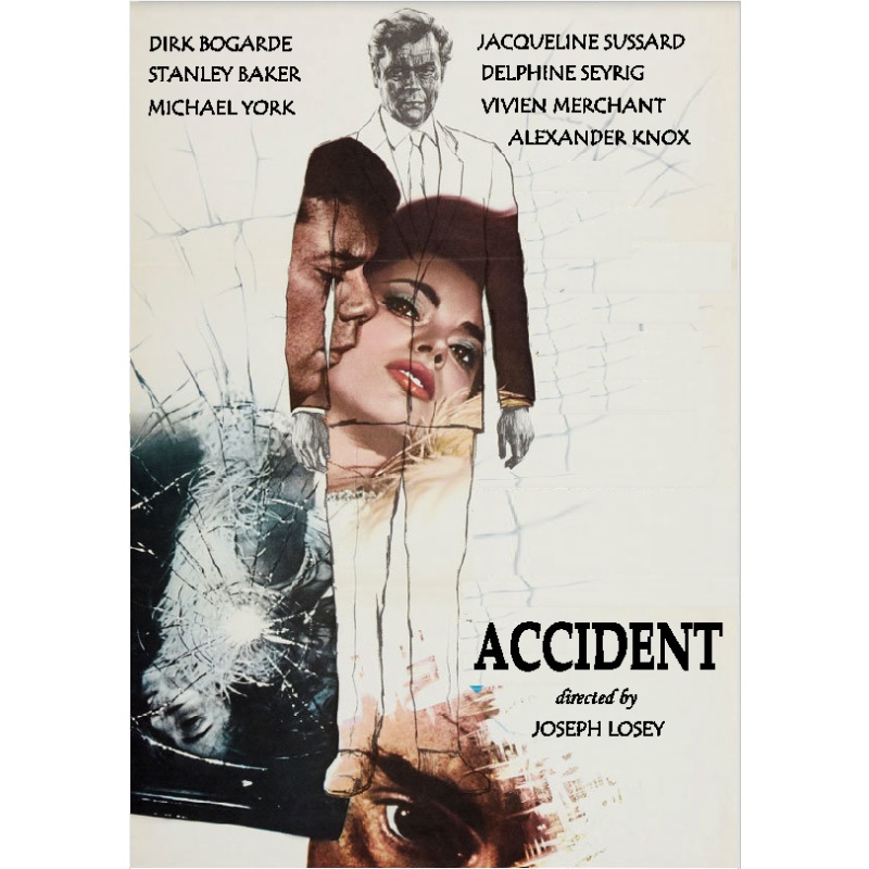 ACCIDENT (1967) Dirk Bogarde Stanley Baker Michael York Jacqueline Sassard Vivien Merchant