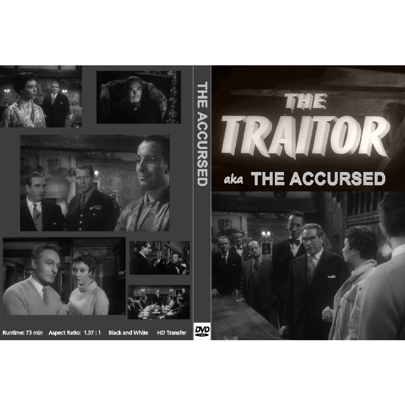THE ACCURSED  aka  THE TRAITOR (1957)