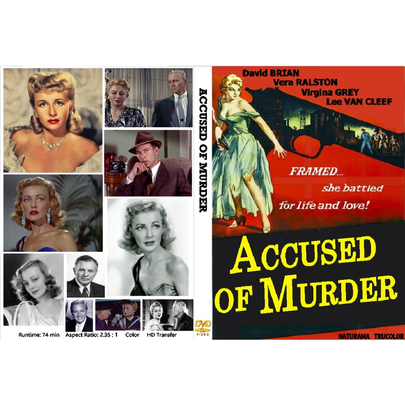 ACCUSED OF MURDER (1956) Vera Ralston