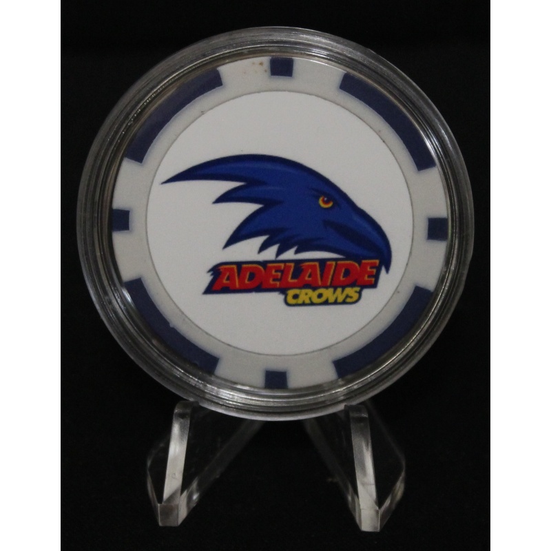 Poker Chip Card Guards Protectors - Adelaide Crows