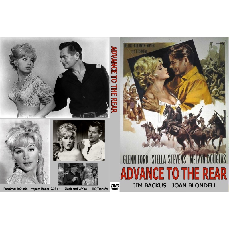 ADVANCE TO THE REAR (1964) Glenn Ford Stella Stevens