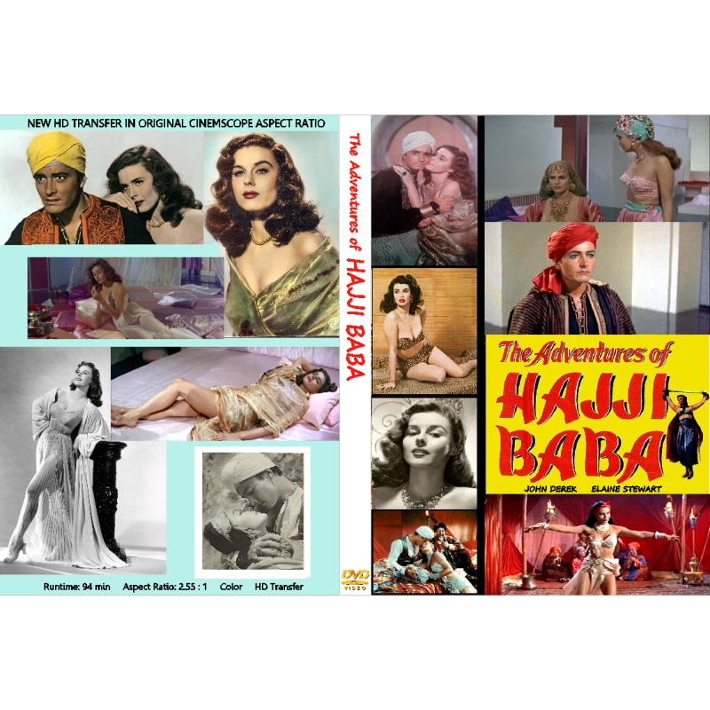 THE ADVENTURES OF HAJJI BABA (1954) John Derek Elaine Stewart