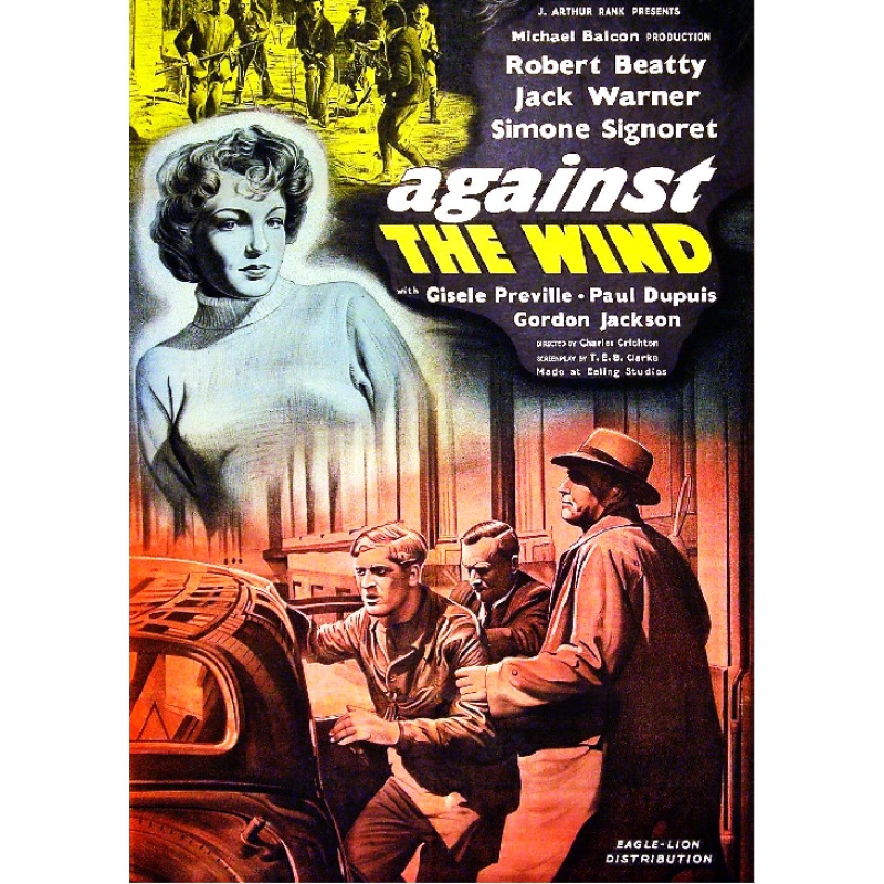 AGAINST THE WIND (1948) Simone Signoret Gordon Jackson Jack Warner  Robert Beatty