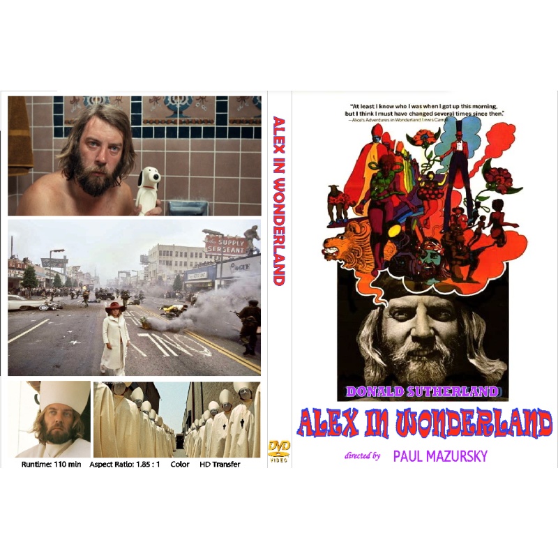 ALEX IN WONDERLAND (1970) Donald Sutherland