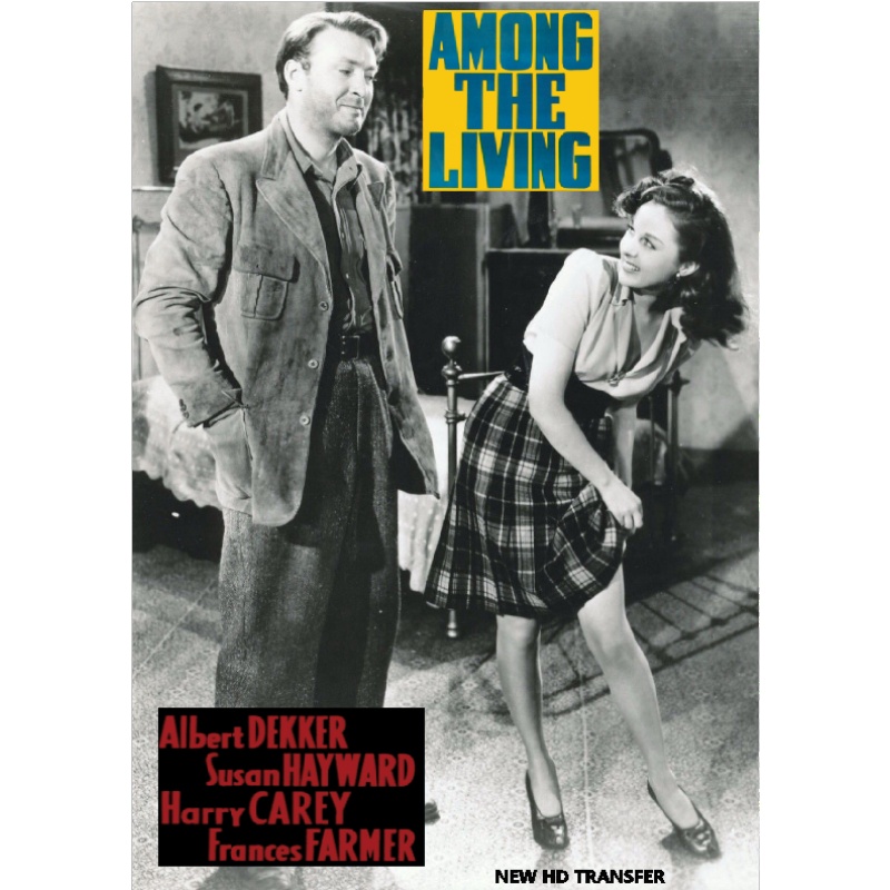 AMONG THE LIVING (1941) Frances Farmer Susan Hayward