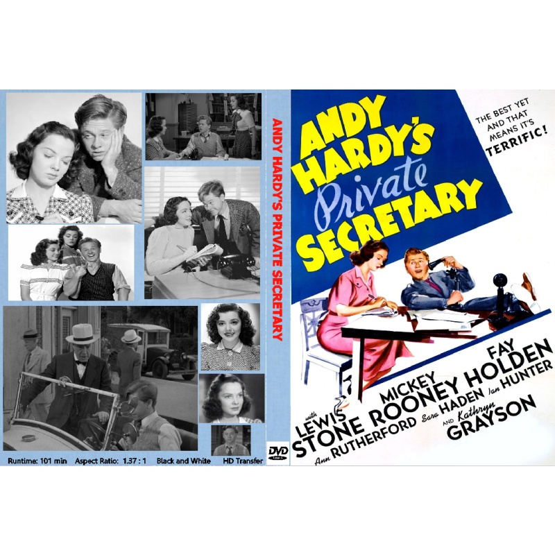 ANDY HARDY'S PRIVATE SECRETARY (1941) Mickey Rooney