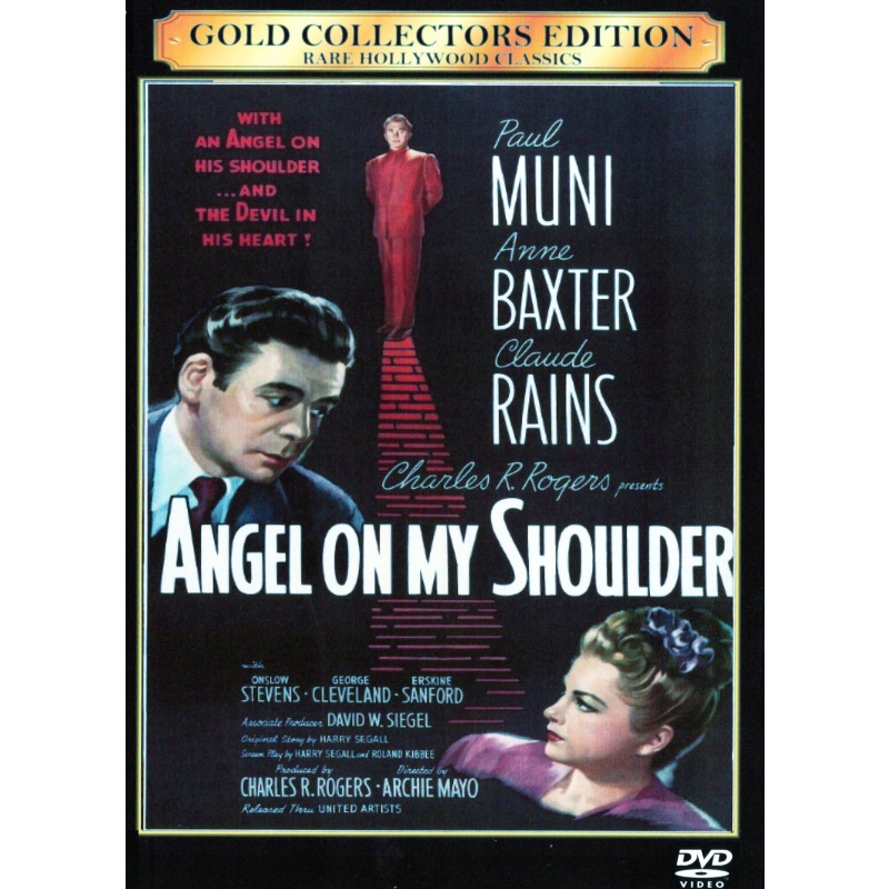 Angel on My Shoulder (1946) - Paul Muni - Anne Baxter - Claude Rains - DVD (All Region)