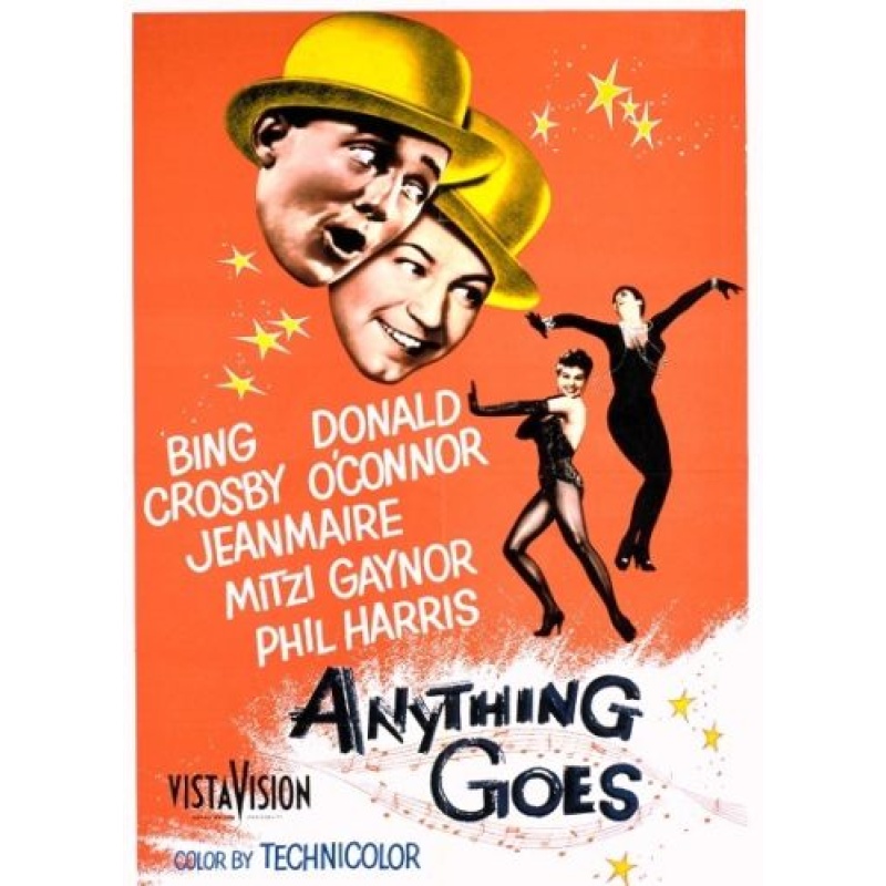 ANYTHING GOES Donald O'Connor, Bing Crosby, Mitzi Gatnor  1956