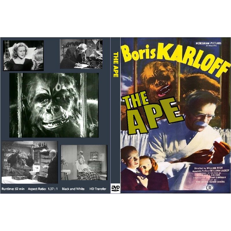 THE APE (1940) Boris Karloff