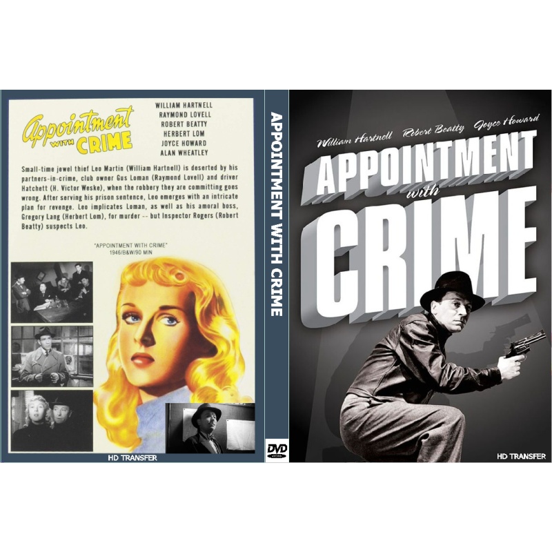 APPOINTMENT WITH CRIME (1946) Herbert Lom William Hartnell
