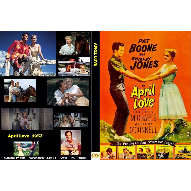 APRIL LOVE (1957) Pat Boone Shirley Jones