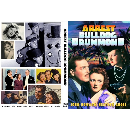 ARREST BULLDOG DRUMMOND DVD John Howard