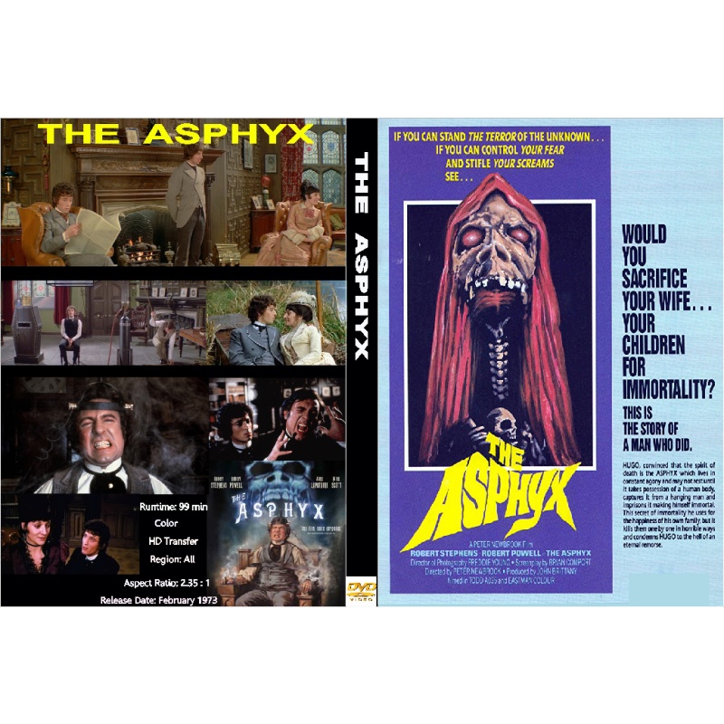 THE ASPHYX (1972)  aka  THE HORROR OF DEATH  aka  SPIRIT OF THE DEAD