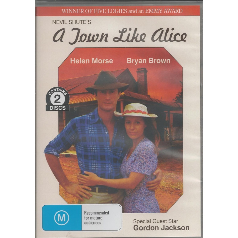 A TOWN LIKE ALICE - BRYAN BROWN & HELEN MORSE ( 2 DVDS) ALL REGION DVD