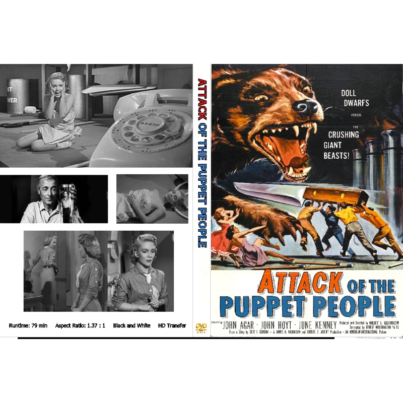 ATTACK OF THE PUPPET PEOPLE (1958)
