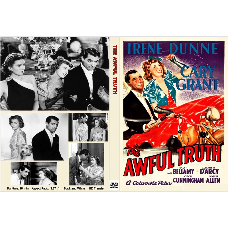 THE AWFUL TRUTH (1937) Cary Grant Irene Dunne