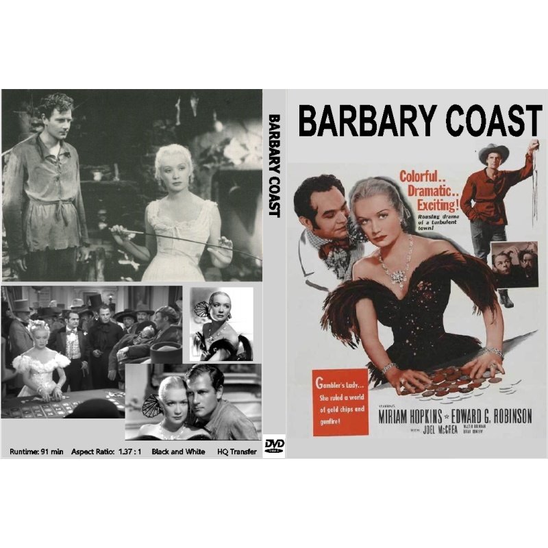 BARBARY COAST (1935) Edward G. Robinson
