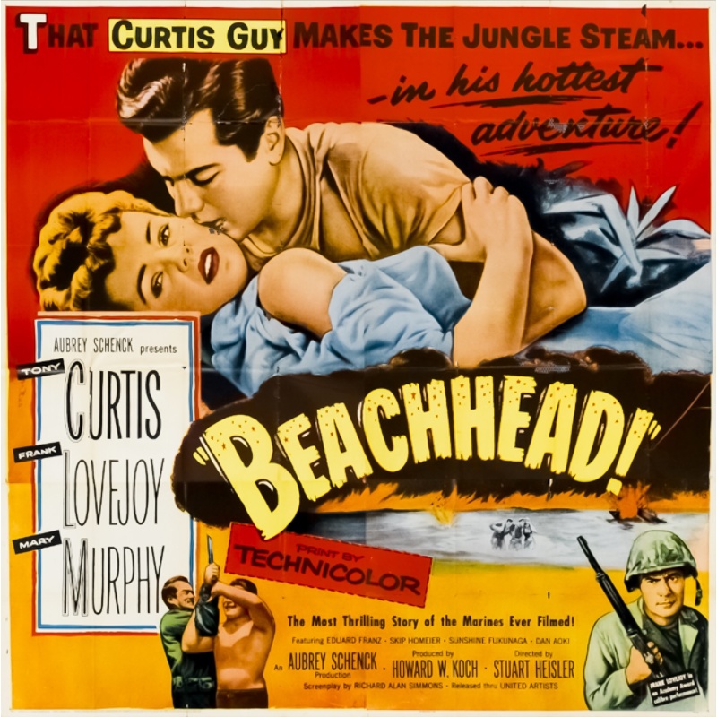 Beachhead (1954   Tony Curtis, Frank Lovejoy, Mary Murphy