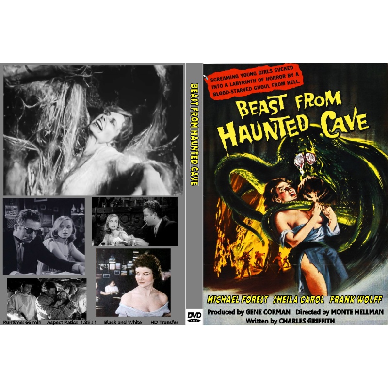 THE BEAST FROM HAUNTED CAVE (1959) a ROGER CORMAN Film