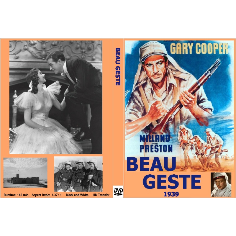BEAU GESTE (1939) Gary Cooper