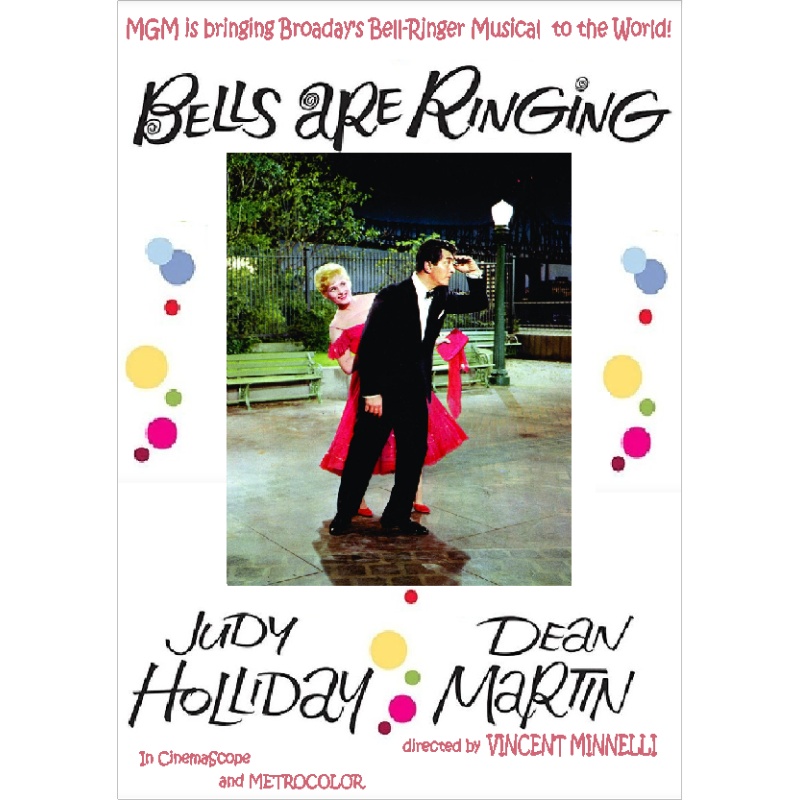 BELLS ARE RINGING (1960) Dean Martin Judy Holliday
