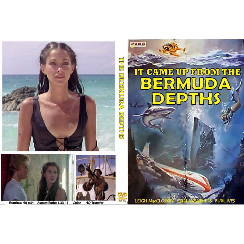 THE BERMUDA DEPTHS (1978) tv movie BURL IVES