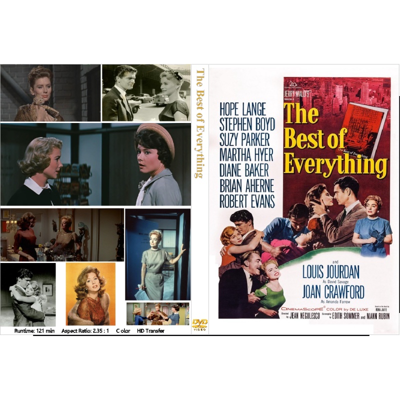THE BEST OF EVERYTHING (1959) Hope Lange Joan Crawford Stephen Boyd
