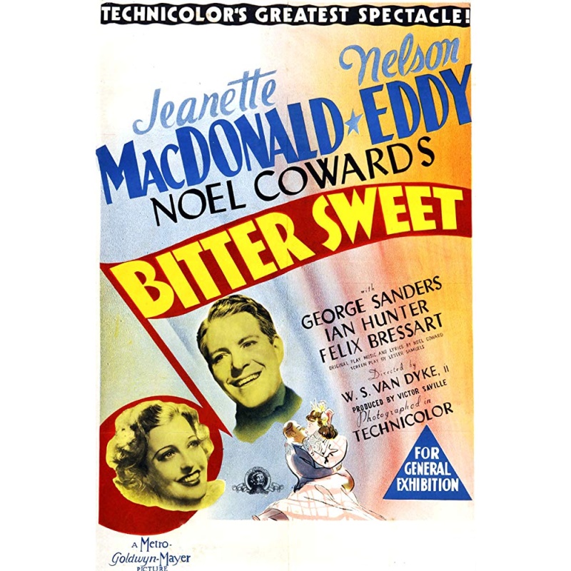 Bitter Sweet 1940  Jeanette MacDonald, Nelson Eddy, George Sanders