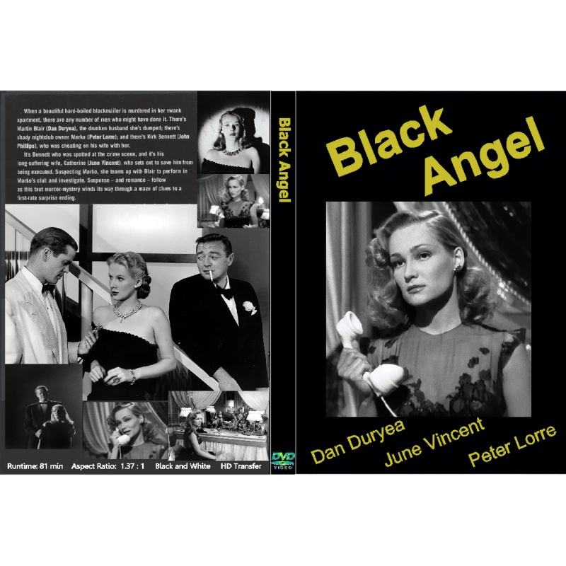 BLACK ANGEL (1946) Dan Duryea