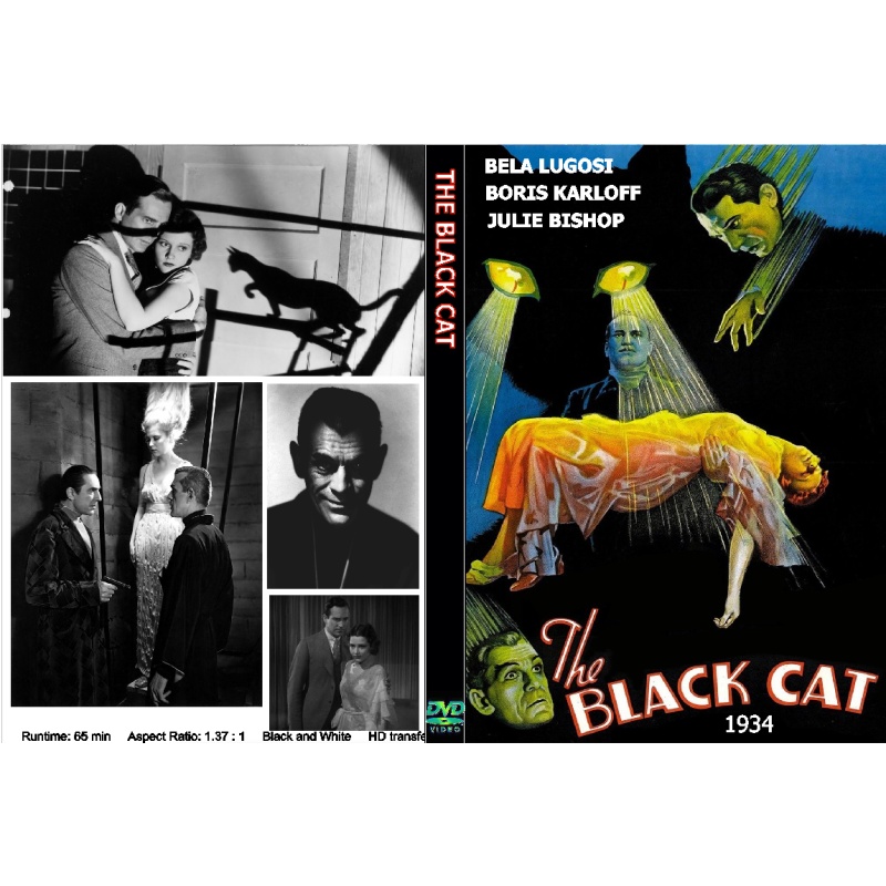 THE BLACK CAT (1934) Boris Karloff