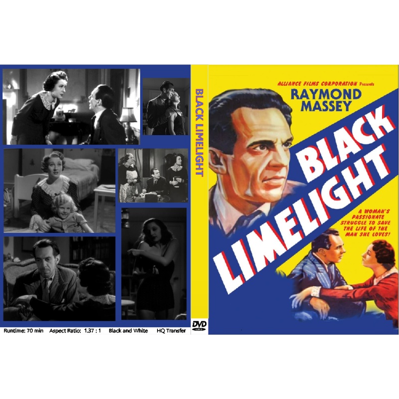 BLACK LIMELIGHT (1939) Raymond Massey