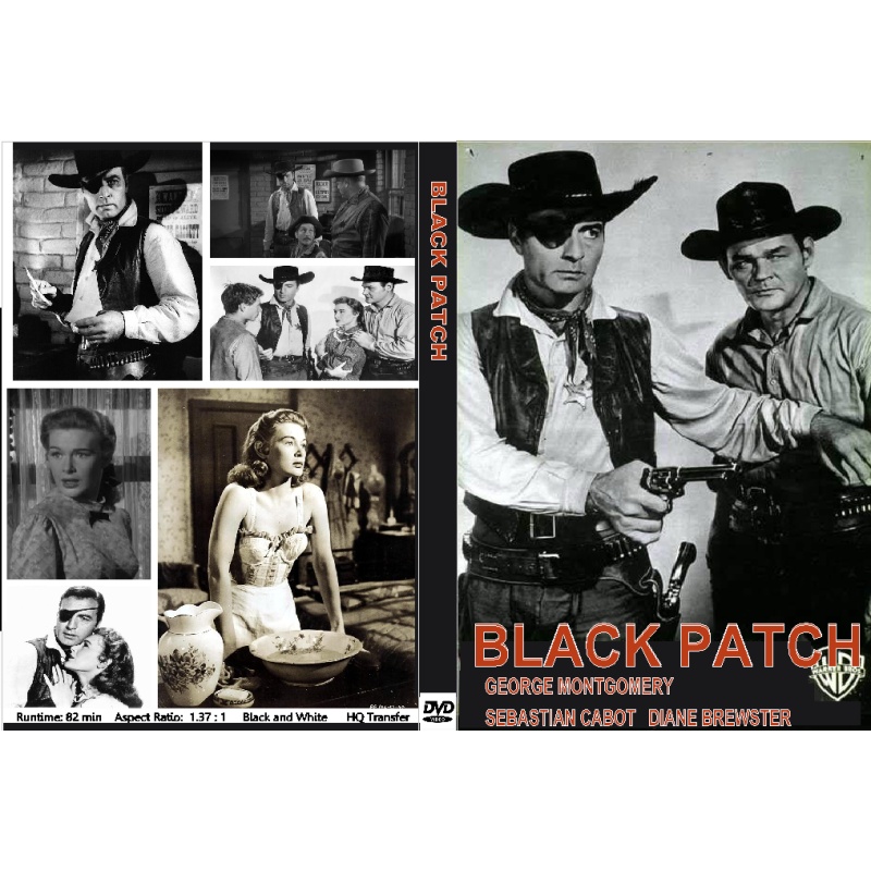 BLACK PATCH (1957) George Montgomery