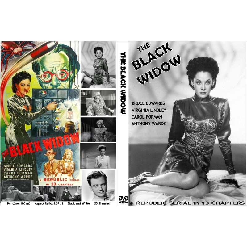 THE BLACK WIDOW Serial (1947) Virginia Lee