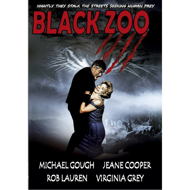 BLACK ZOO (1963) Michael Gough Virginia Grey