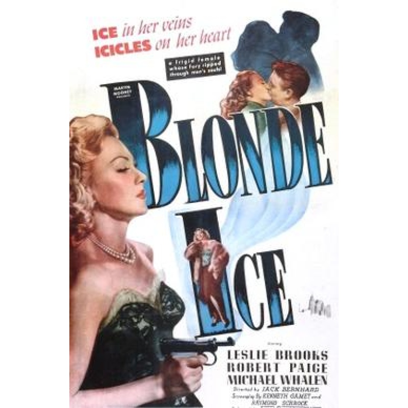 Blonde Ice (1948) FILM NOIR Robert Paige, Leslie Brooks, Russ Vincent