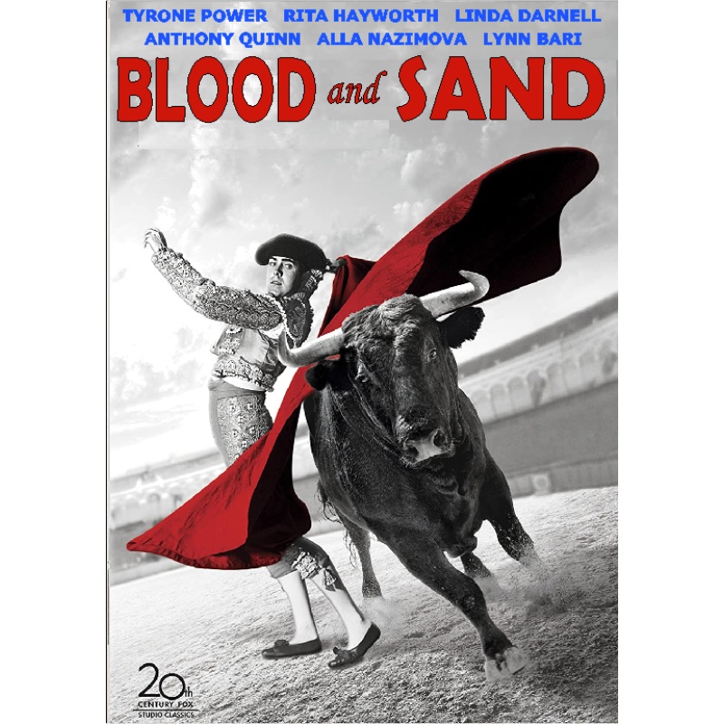 BLOOD AND SAND (1941) Tyrone Power Rita Hayworth Linda Darnell